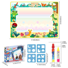 Load image into Gallery viewer, Magic Reusable Doodle Mat - No Mess Coloring Board for Kids
