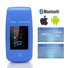 Load image into Gallery viewer, Finger Pulse Oximeter with Blood Pressure Monitoring for Accurate Health Tracking
