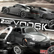 Load image into Gallery viewer, Retro Drift Master – 4WD RC Car with LED Lights
