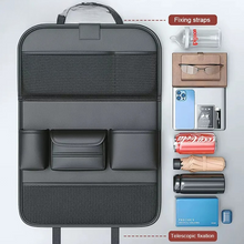Load image into Gallery viewer, Car Back Seat Organizer With Tablet Holder
