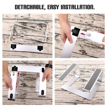 Load image into Gallery viewer, Aluminum Vertical Laptop Stand
