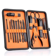 Load image into Gallery viewer, 15 Piece Professional Manicure Set With Travel Case
