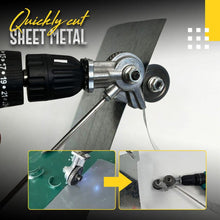 Load image into Gallery viewer, Electric Drill Plate Cutter
