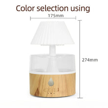 Load image into Gallery viewer, Rain Cloud Humidifier - Cool Mist Aromatherapy Diffuser, USB-Powered with Night Light
