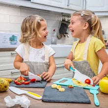 Load image into Gallery viewer, Mini Chef Set - Kids 13 Pc Cooking Set

