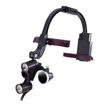 Load image into Gallery viewer, HexoLoupe™ Head-Mounted Dental Loupes with LED Headlight
