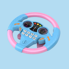 Load image into Gallery viewer, Kid's Electric Simulation Steering Wheel Suction Attachment
