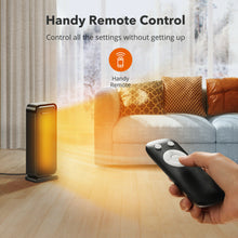 Load image into Gallery viewer, Space Heater Indoor Portable Office Heater Adjustable Thermostat 1500W

