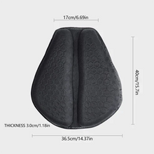 Load image into Gallery viewer, Motorcycle Gel Seat Pad for Long Distance Rides
