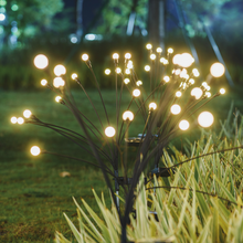 Load image into Gallery viewer, Swaying Solar Powered Firefly Lights for Outdoor Garden
