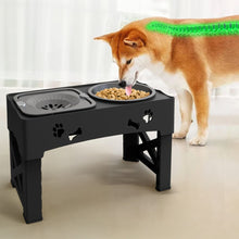 Load image into Gallery viewer, Adjustable Raised Pet Dog Slow Feeder
