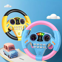 Load image into Gallery viewer, Kid's Electric Simulation Steering Wheel Suction Attachment
