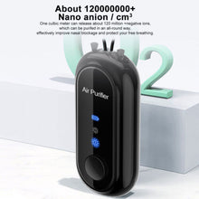 Load image into Gallery viewer, Personal Mini Air Purifier Necklace | Wearable Air Purifier with USB Charging
