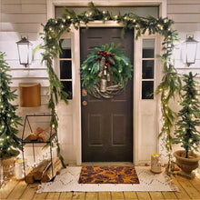 Load image into Gallery viewer, Farmhouse Christmas Wreath, Boho Wreath, Holiday Wreath

