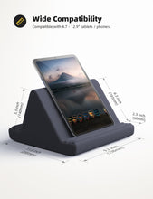Load image into Gallery viewer, Tablet Pillow Stand Works With All Tablets
