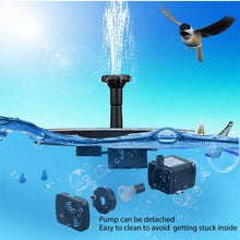 Load image into Gallery viewer, Solar Fountain Pump Floating Water Decor
