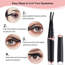 Load image into Gallery viewer, Rechargeable Heated Eyelash Curler

