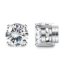 Load image into Gallery viewer, Premium Unisex Magnetic Crystal Design Stud Earrings
