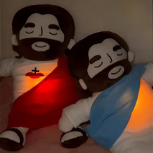 Load image into Gallery viewer, Breathing Jesus Soothing Plushie for Sleep Aid
