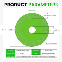 Load image into Gallery viewer, Glass Cutting Diamond Disc
