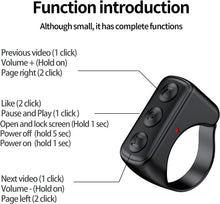 Load image into Gallery viewer, TikTok Scrolling Ring Remote Control
