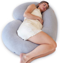 Load image into Gallery viewer, C Shaped Full Body Pregnancy Pillow
