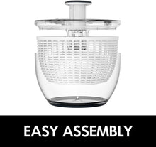 Load image into Gallery viewer, One-Handed Large Lettuce Salad Spinner
