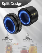 Load image into Gallery viewer, Mason Jar Electric Vacuum Sealer Kit
