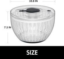 Load image into Gallery viewer, One-Handed Large Lettuce Salad Spinner
