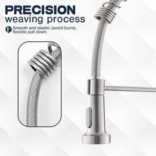 Load image into Gallery viewer, Single-Hole Spring Kitchen Faucet With Pull-Down Sprayer
