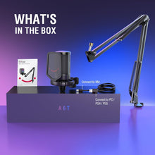 Load image into Gallery viewer, Gaming PC Microphone Podcast Condenser Mic
