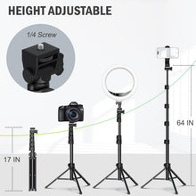 Load image into Gallery viewer, Portable Tripod Mount Stand for Cell Phone &amp; Camera
