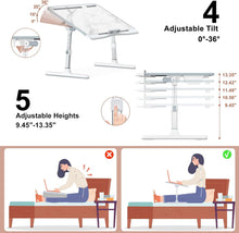 Load image into Gallery viewer, Adjustable Laptop Stand for Bed
