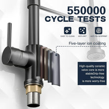 Load image into Gallery viewer, Single-Hole Spring Kitchen Faucet With Pull-Down Sprayer

