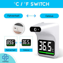 Load image into Gallery viewer, Contactless Wall Mounted Forehead Thermometer
