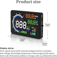 Load image into Gallery viewer, Head Up Display Car (HUD) P8
