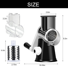 Load image into Gallery viewer, Rotary Cheese Vegetable Manual Grater
