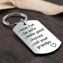 Load image into Gallery viewer, Reminder to Do Things Stainless Steel Keychain - 🎁Warm Gift🎅
