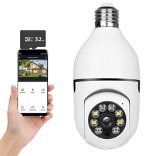 Load image into Gallery viewer, Smart Wifi Indoor / Outdoor Light Bulb Security Camera
