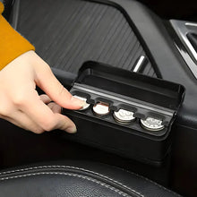 Load image into Gallery viewer, Car Coin Holder Easy Access Loose Change Storage
