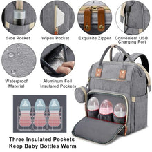 Load image into Gallery viewer, Changing bag - Travelling baby cot
