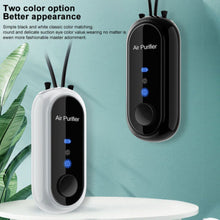 Load image into Gallery viewer, Personal Mini Air Purifier Necklace | Wearable Air Purifier with USB Charging

