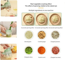 Load image into Gallery viewer, 4 In 1 Electric Food Cutter
