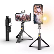 Load image into Gallery viewer, 6 In 1 Wireless Bluetooth Selfie Stick With Fill Light

