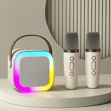 Load image into Gallery viewer, Portable Karaoke Machine With 2 Microphones
