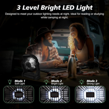 Load image into Gallery viewer, Portable Rechargeable Camping Fan
