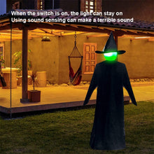 Load image into Gallery viewer, Lighted Halloween Witch Stake - Halloween Witches Decor
