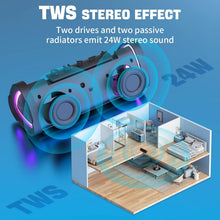 Load image into Gallery viewer, Portable Bluetooth Wireless Speaker
