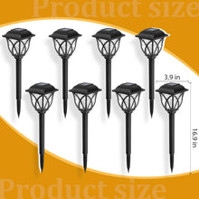 Load image into Gallery viewer, 6 Pack Led Solar Pathway Garden Lights Outdoor
