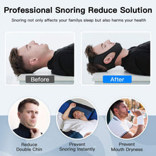 Load image into Gallery viewer, Anti Snoring Chin Strap for Sleep Apnea
